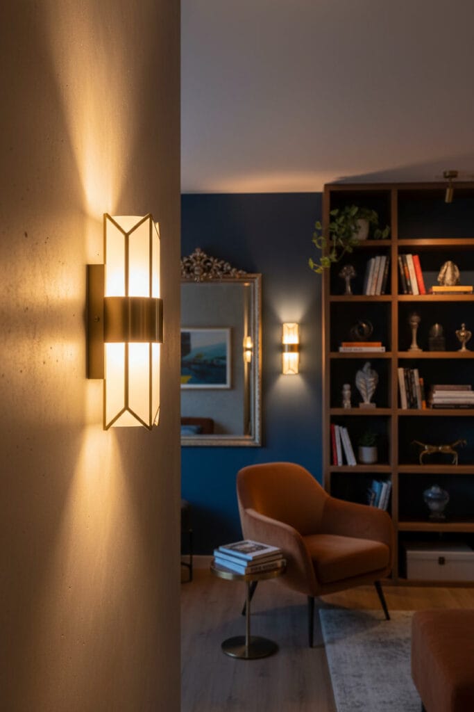 Applique murale versatile pour éclairer et décorer.