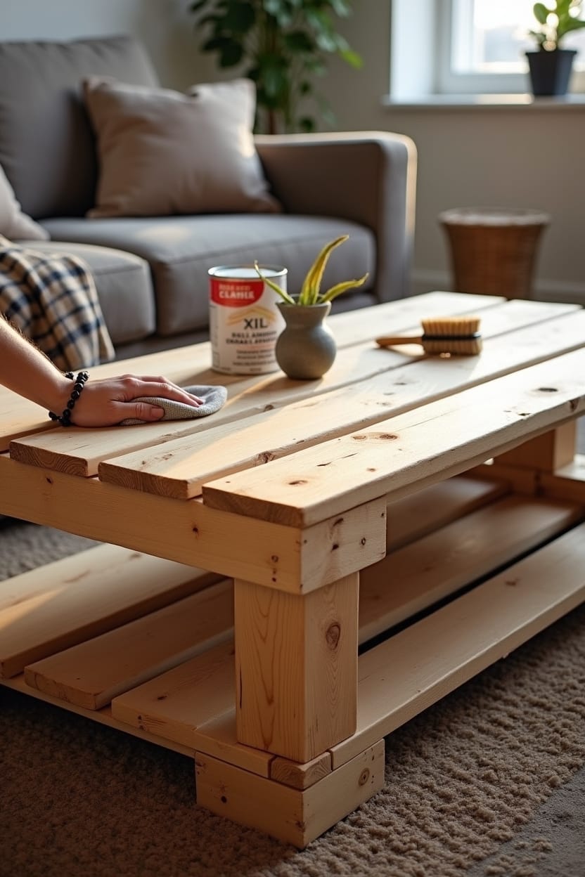 Table Basse en Palette : 5 Étapes DIY pour un Style Unique