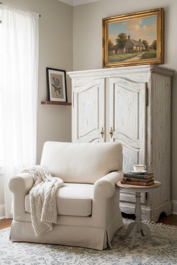 Le Charme Calculé du Meuble Patiné