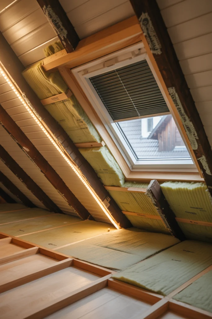 Aménager des combles : solutions d'isolation et d'éclairage optimales