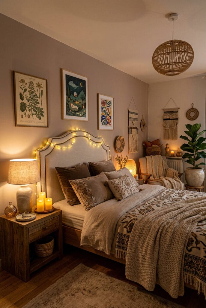 Luminaires formes organiques bois céramique ambiance cocooning naturelle et chaleureuse