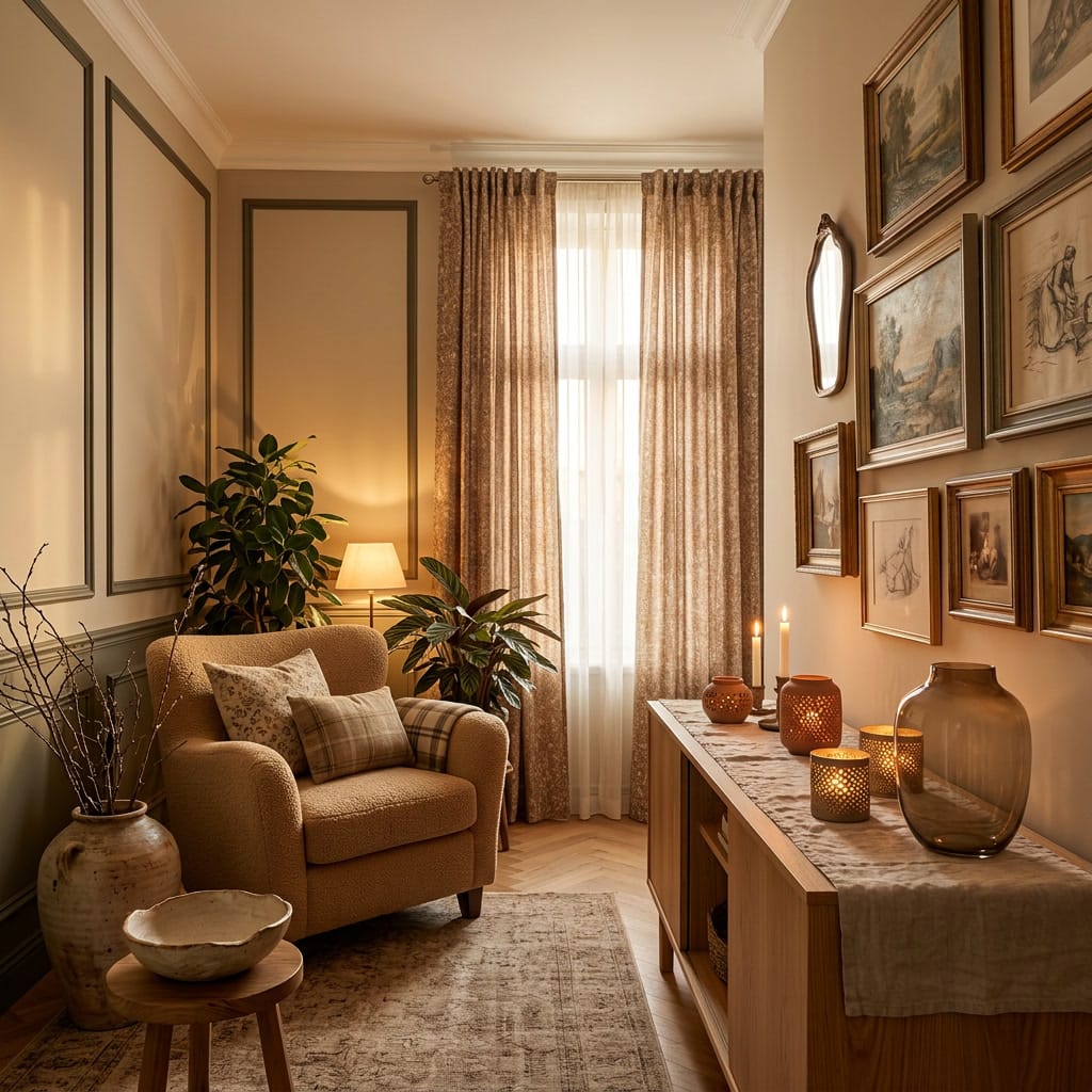Ambiance cosy : un intérieur chaleureux aux matières douces